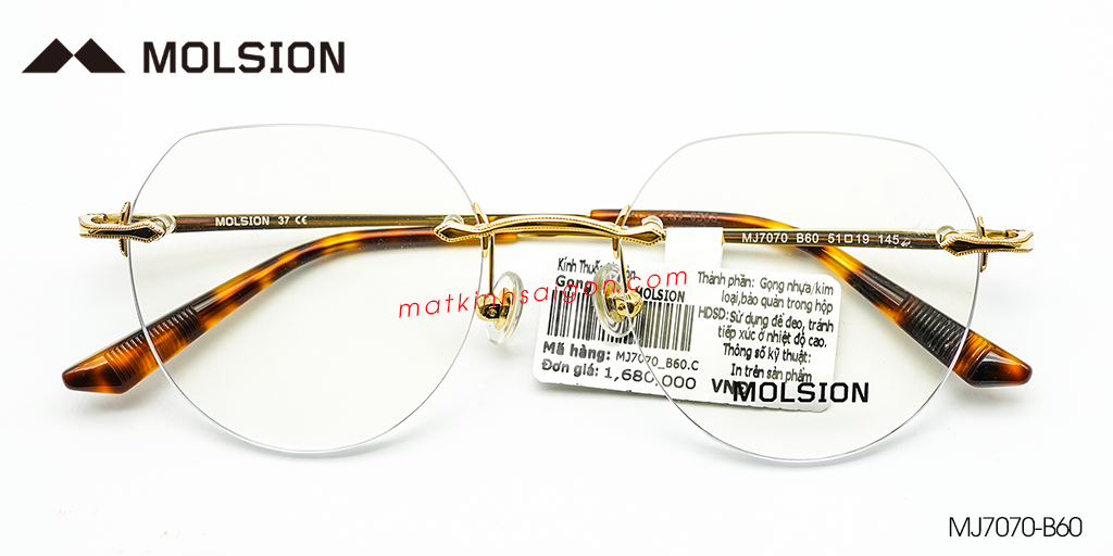 GỌNG KÍNH MOLSION MJ7070 B60 - Hover