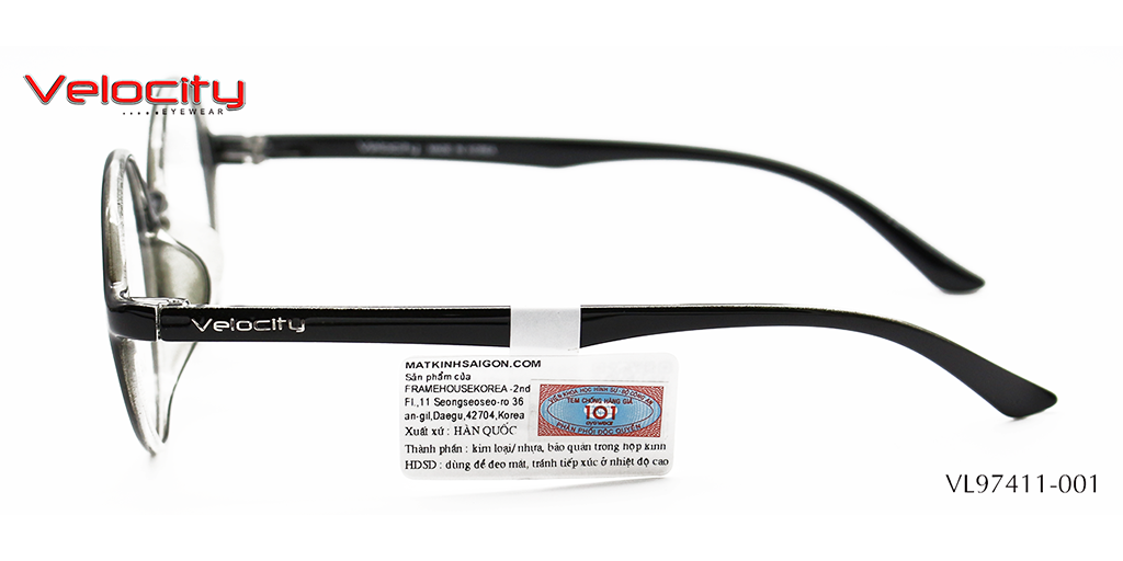 GỌNG KÍNH NHỰA VELOCITY VL97411- 001 - Hình 5