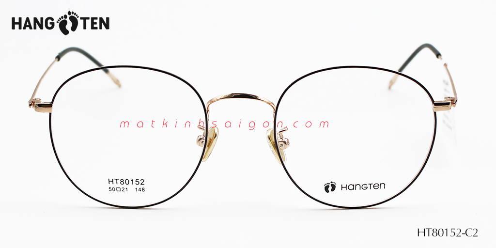 Gọng Kính Hợp Kim HangTen HT80152 C2 - Hình 3