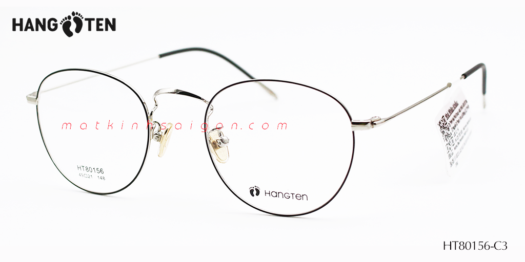Gọng Kính Hợp Kim HangTen HT80156 C3