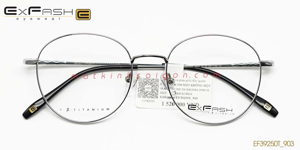 GỌNG KÍNH HỢP KIM EXFASH EF39250T_903 - Hover