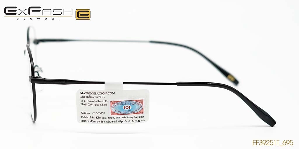 GỌNG KÍNH HỢP KIM EXFASH EF39251T_695 - Hình 5