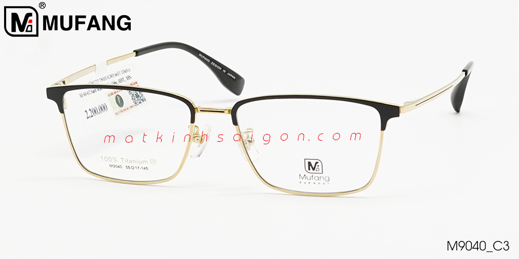 Gọng Kính B-Titanium Mufang M9040 C3