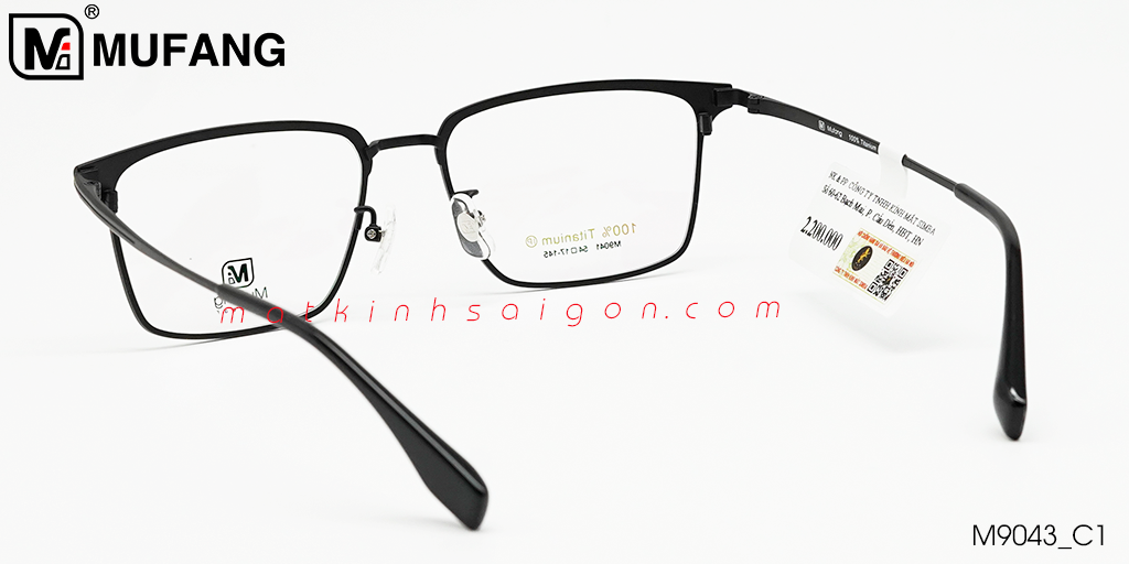 Gọng Kính B-Titanium Mufang M9041 C1 - Hình 4