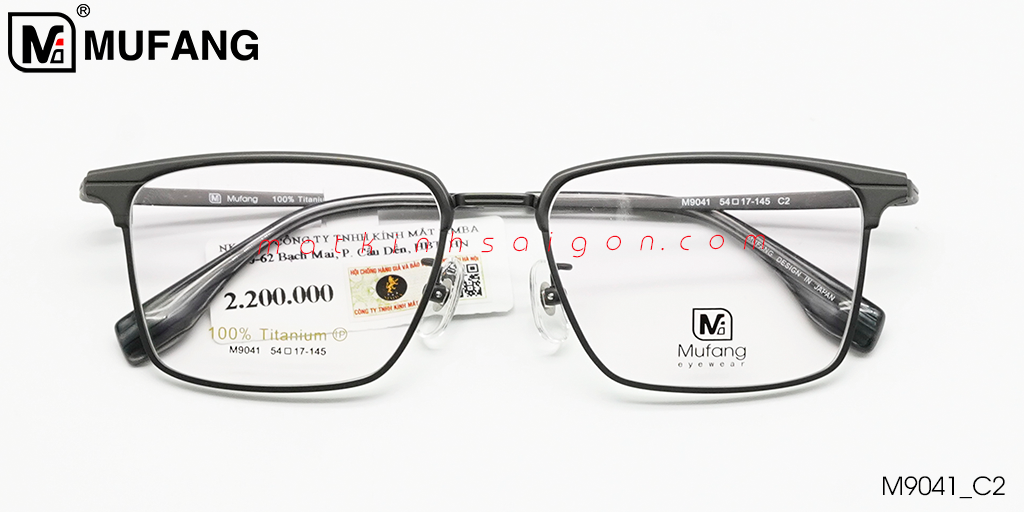 Gọng Kính B-Titanium Mufang M9041 C2 - Hover