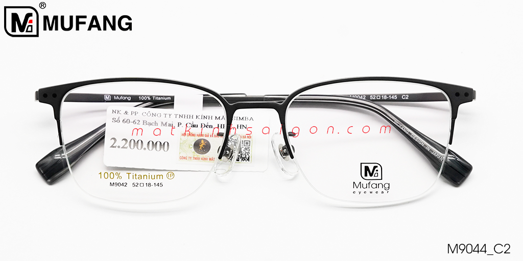 Gọng Kính B-Titanium Mufang M9042 C2 - Hover