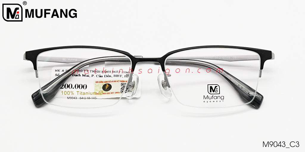 Gọng Kính B-Titanium Mufang M9043 C3 - Hover
