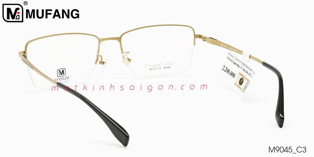 Gọng Kính B-Titanium Mufang M9045 C3 - Hình 4