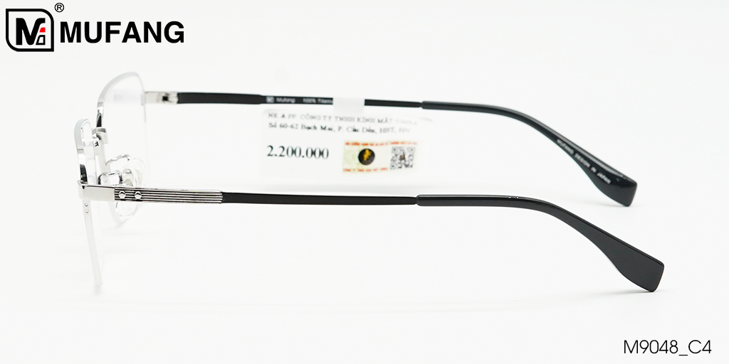 Gọng Kính B-Titanium Mufang M9048 C4 - Hình 5