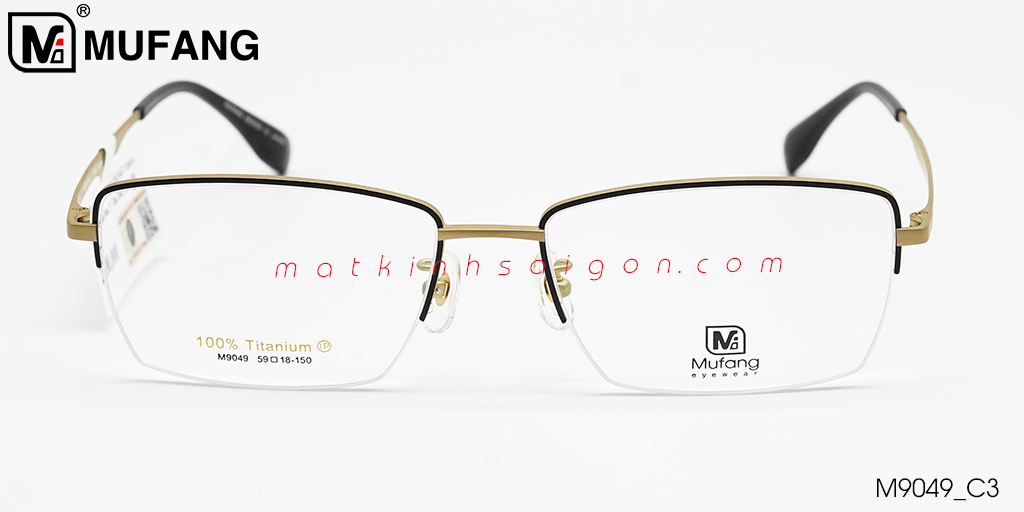 Gọng Kính B-Titanium Mufang M9049 C3 - Hình 3