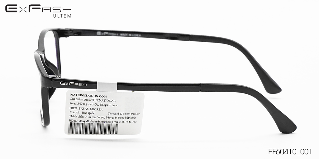 GỌNG KÍNH EXFASH EF60410 001 - Hình 5
