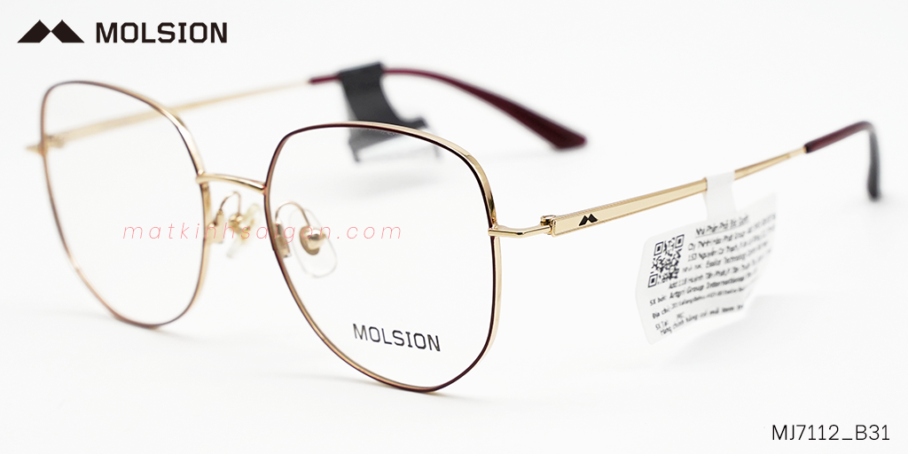 GỌNG KÍNH B-TITANIUM MOLSION MJ7112_B31 - Hình 5