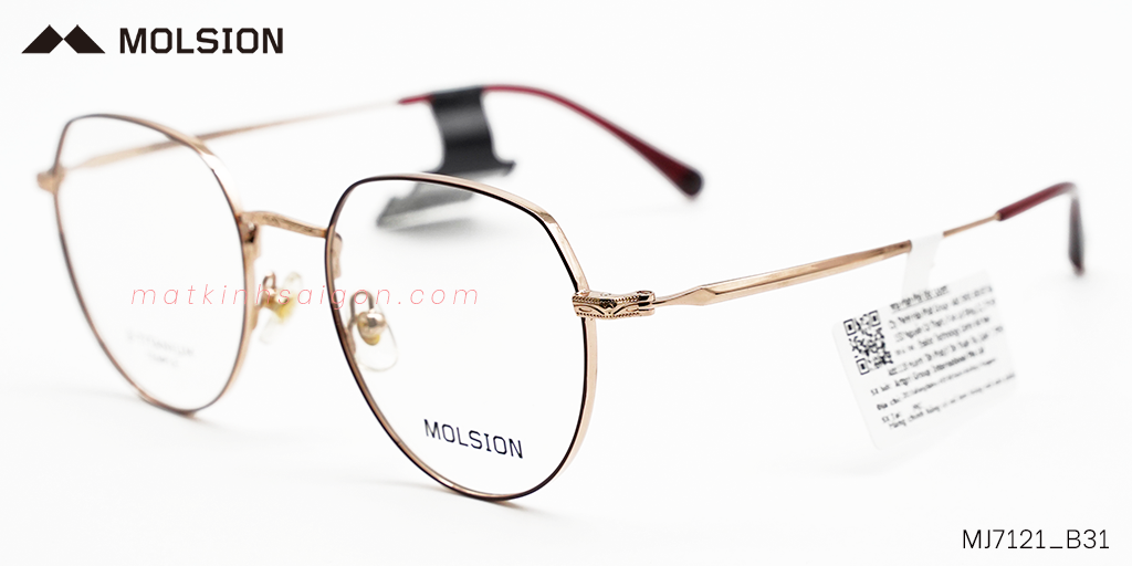 GỌNG KÍNH MOLSION MJ7121 B31 - Hình 4