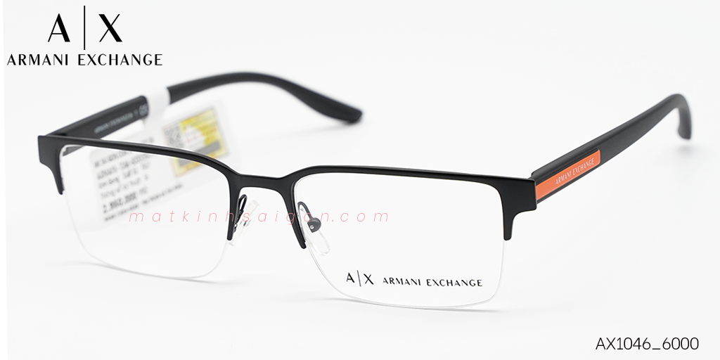 Gọng Kính Hợp Kim Armani Exchange AX1046_6000