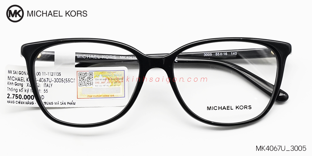 Gọng Kính Micheal Kors MK4067U 3005 - Hover