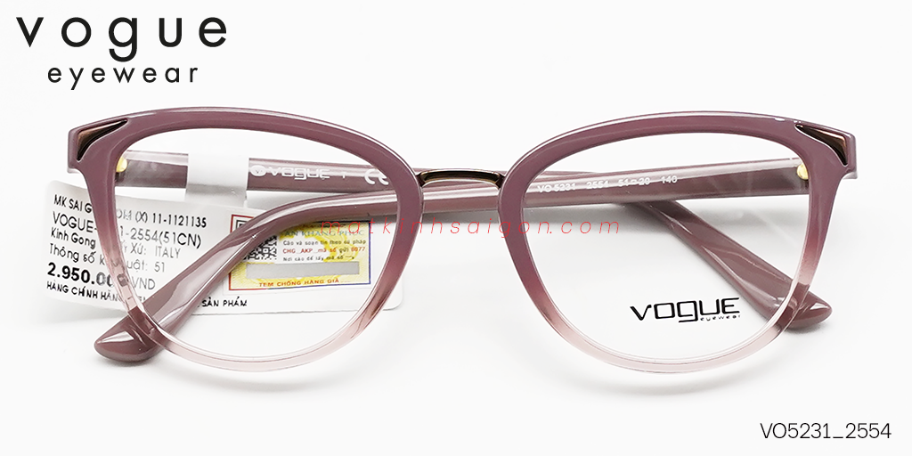 Gọng Kính Nhựa Acetate Vogue VO5231_2554 - Hover