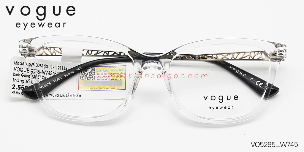 Gọng Kính Nhựa Hợp Kim Vogue VO5285_W745 - Hover