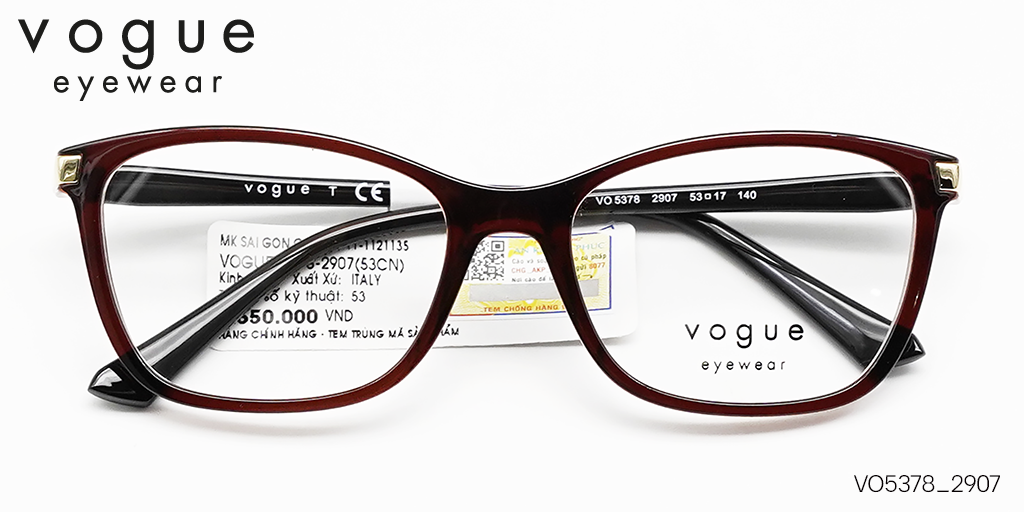 Gọng Kính Nhựa Acetate Vogue VO5378_2907 - Hover