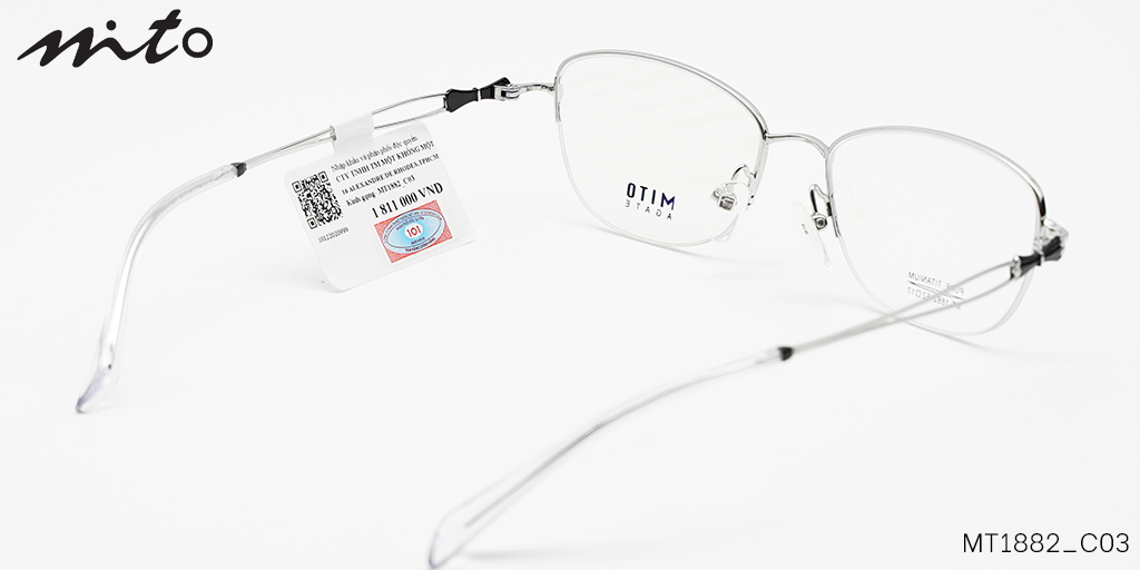 Gọng Kính Mito Pure-Titanium MT1882_C03 - Hình 4