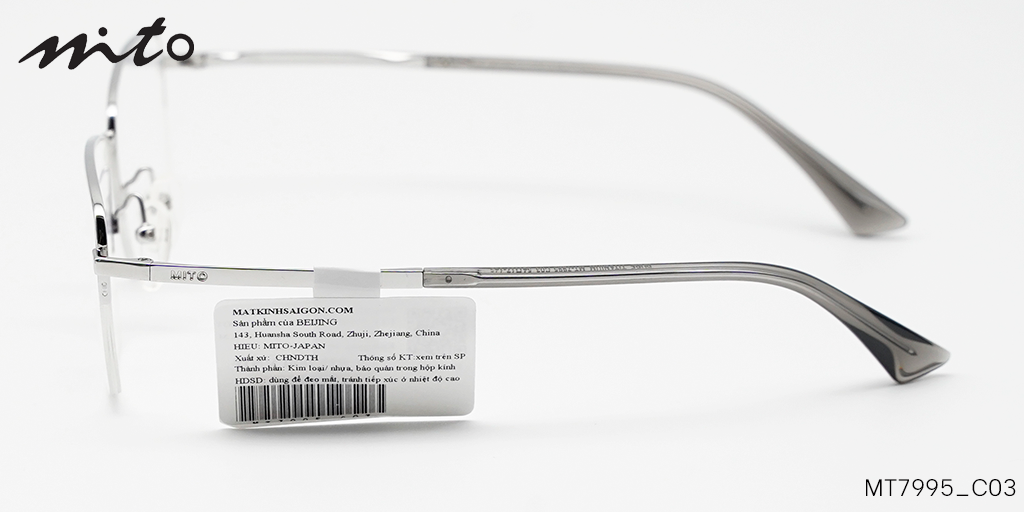 Gọng Kính Mito Pure-Titanium MT7995_C03 - Hình 5