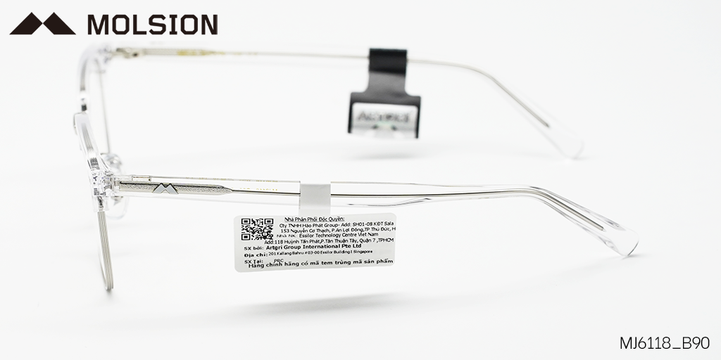 GỌNG KÍNH MOLSION MJ6118 B90 - Hình 5