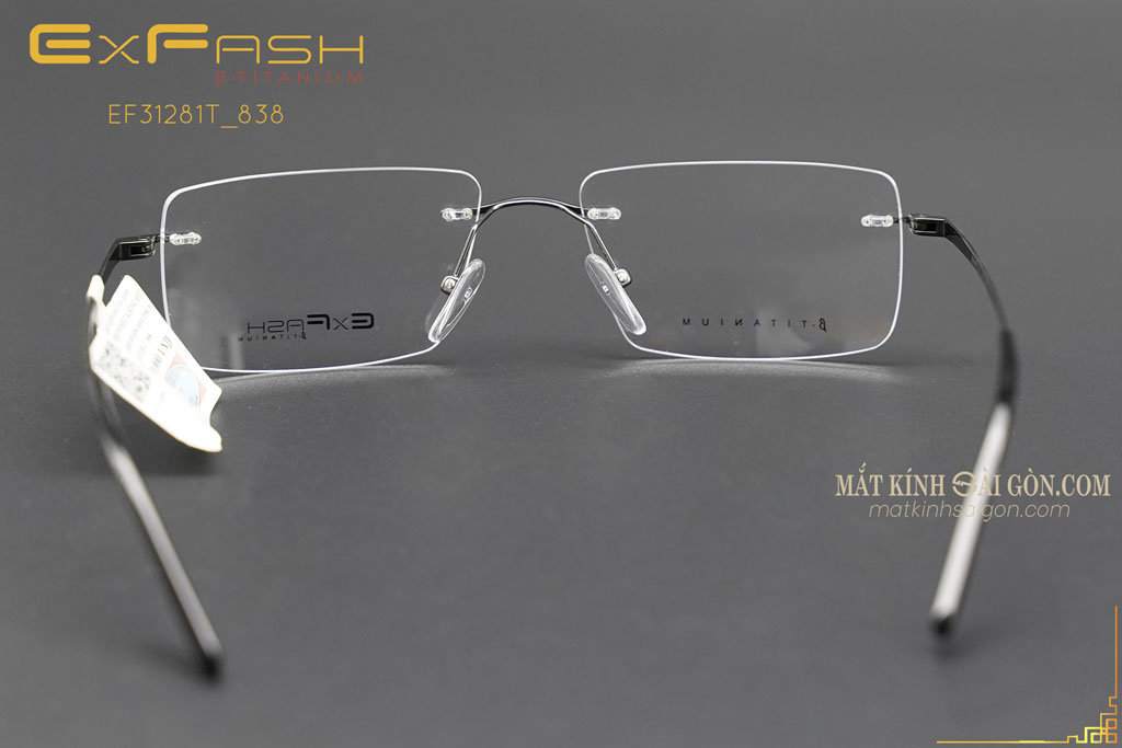 Gọng Kính Khoan Exfash EF31281T 838 - Hình 3