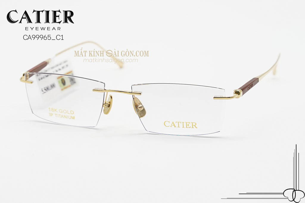 Gọng Kính Titanium Catier CA99965 C1