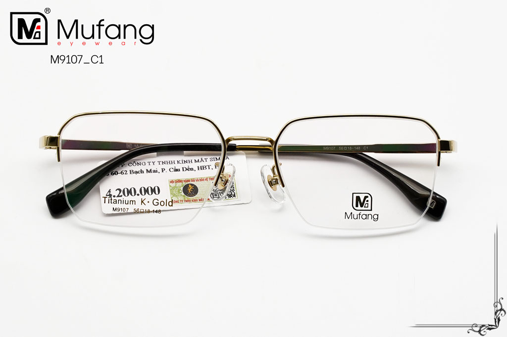 Gọng Kính Titanium Mufang M9107 C1 - Hover