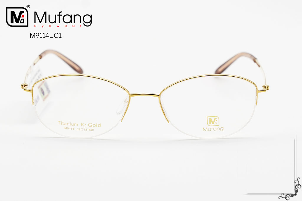 Gọng Kính Titanium Mufang M9114 C1 - Hình 3