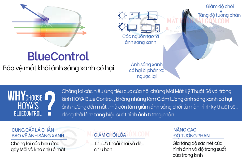 Tròng Kính 1.55 HOYA Nulux Full Control - Hình 5