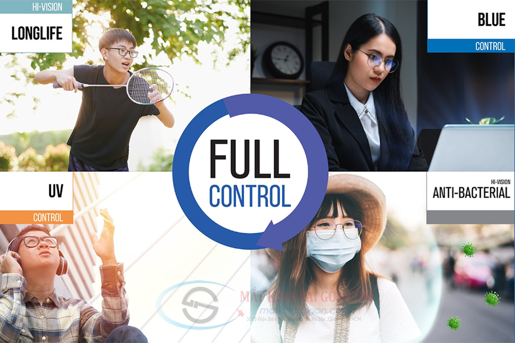 Tròng Kính 1.55 HOYA Nulux Full Control - Hình 8