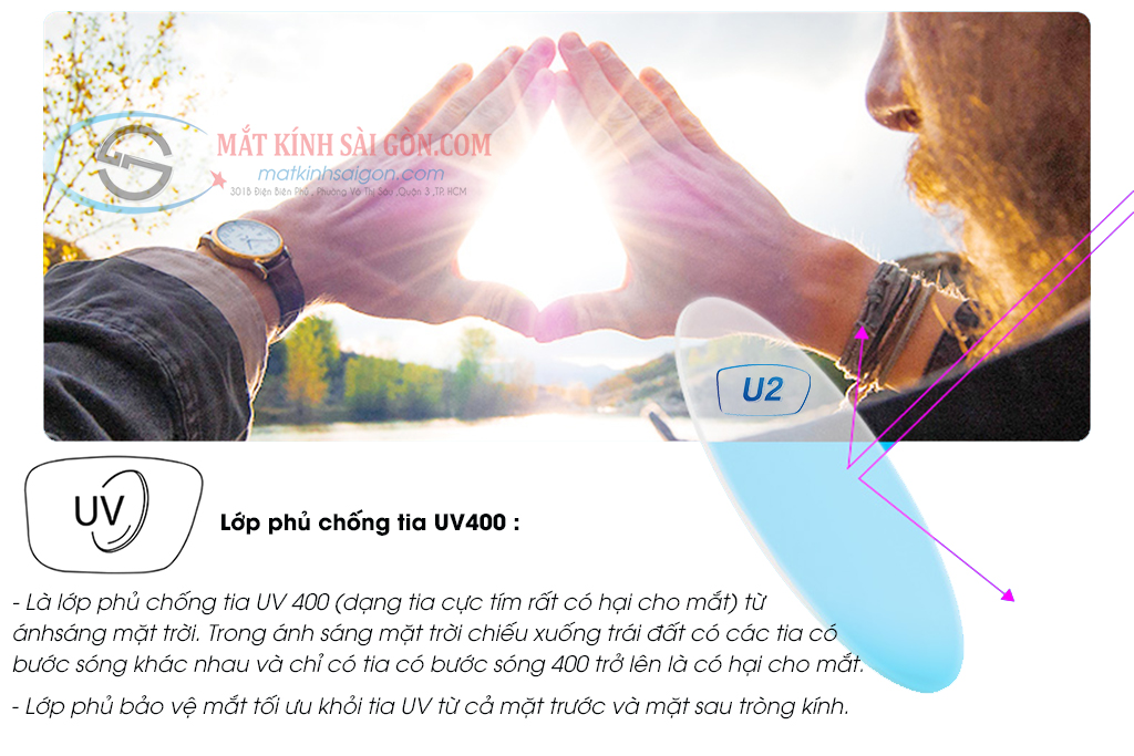 TRÒNG KÍNH 1.67 CHEMI U2 CRYSTAL COATED UV400 - Hình 6