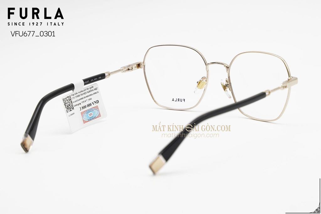 Gọng Kính Furla VFU677 0301 - Hình 4