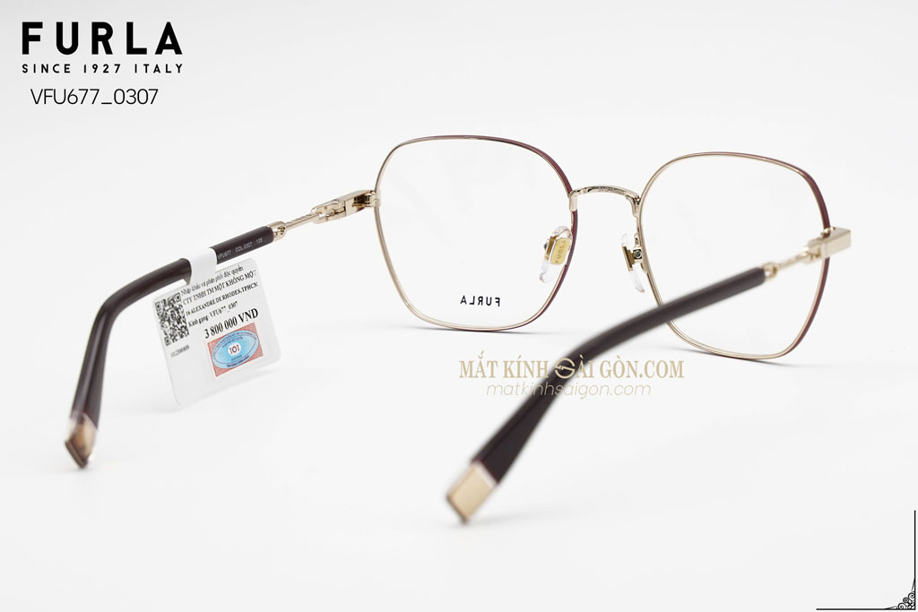 Gọng Kính Furla VFU677 0307 - Hình 3
