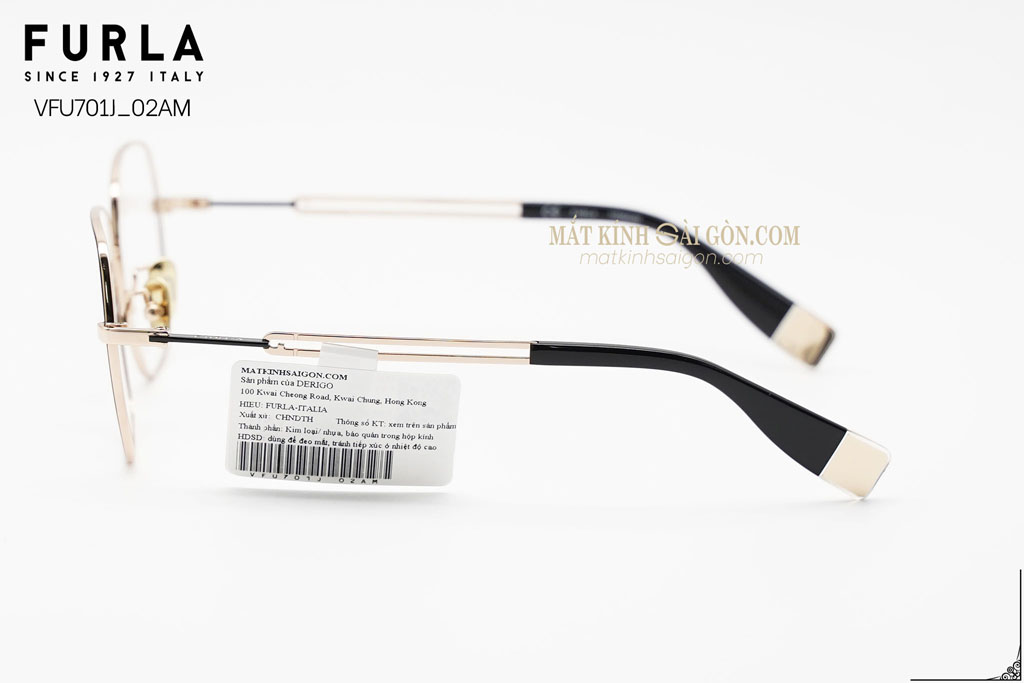 Gọng Kính Furla VFU701J 02AM - Hình 7