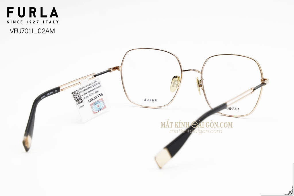 Gọng Kính Furla VFU701J 02AM - Hình 3