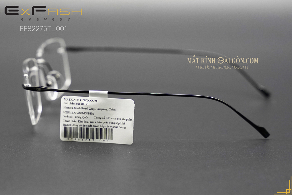Gọng Kính ExFash EF33275T 001 - Hình 7