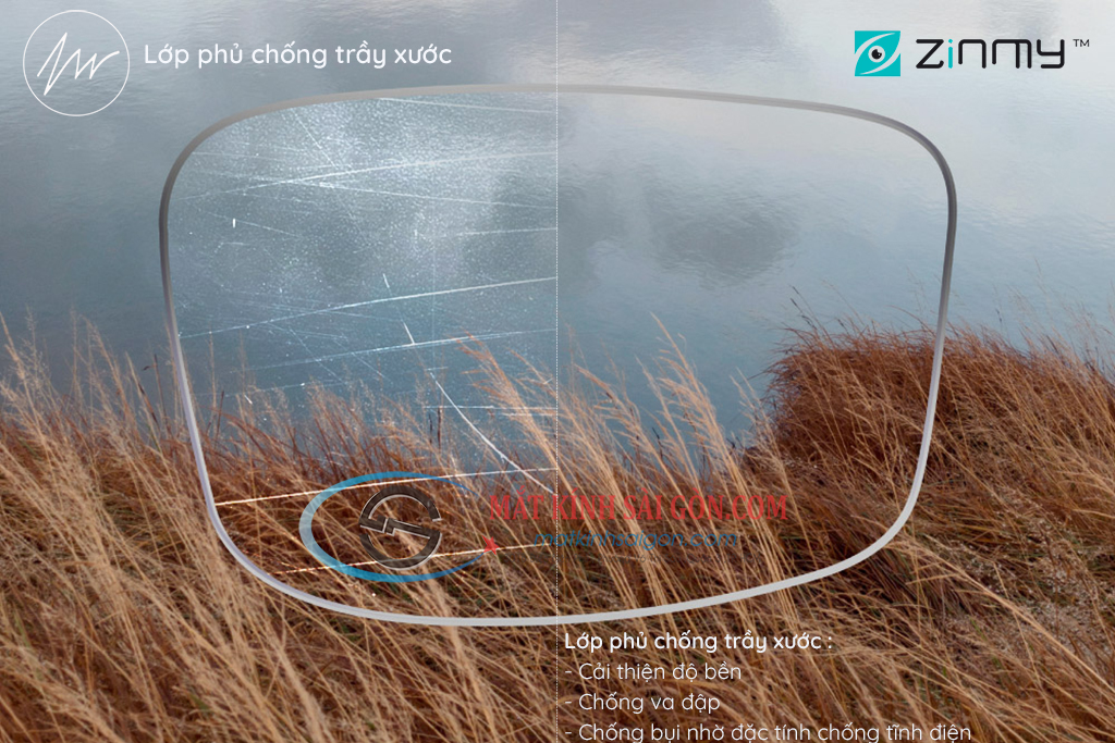 KÍNH ĐA TRÒNG CHỐNG BỂ 1.58 ZINMY DURAMAX FREESIGHT - Hình 11