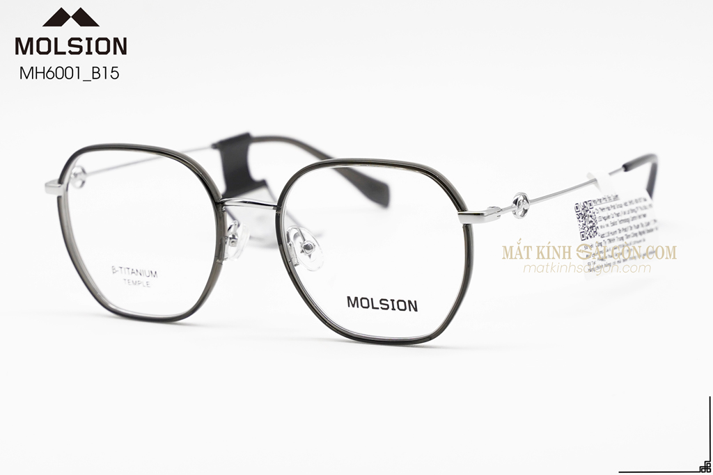 GỌNG KÍNH MOLSION MJ6152 B15 - Hình 6