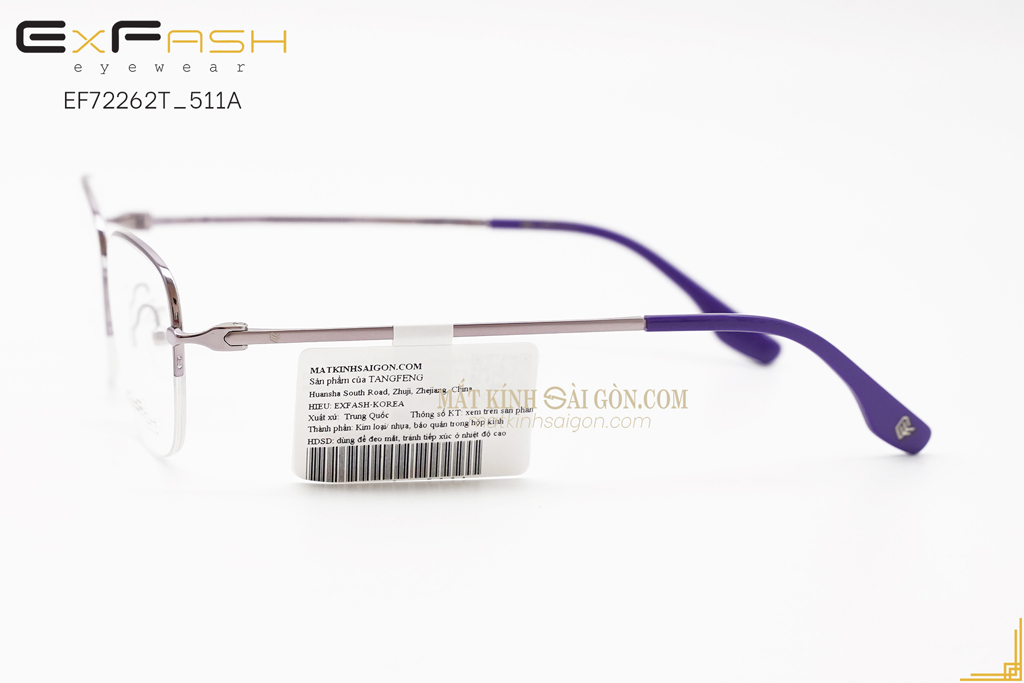 GỌNG KÍNH EXFASH EF72262T 511A - Hình 8