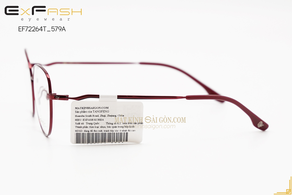GỌNG KÍNH EXFASH EF72262T 589A - Hình 8