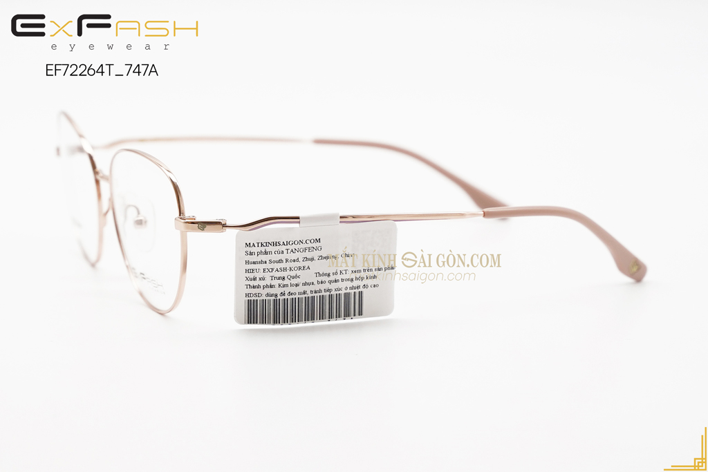 GỌNG KÍNH EXFASH EF72262T 747A - Hình 7