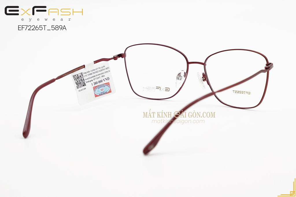 GỌNG KÍNH EXFASH EF72265T 589A - Hình 4