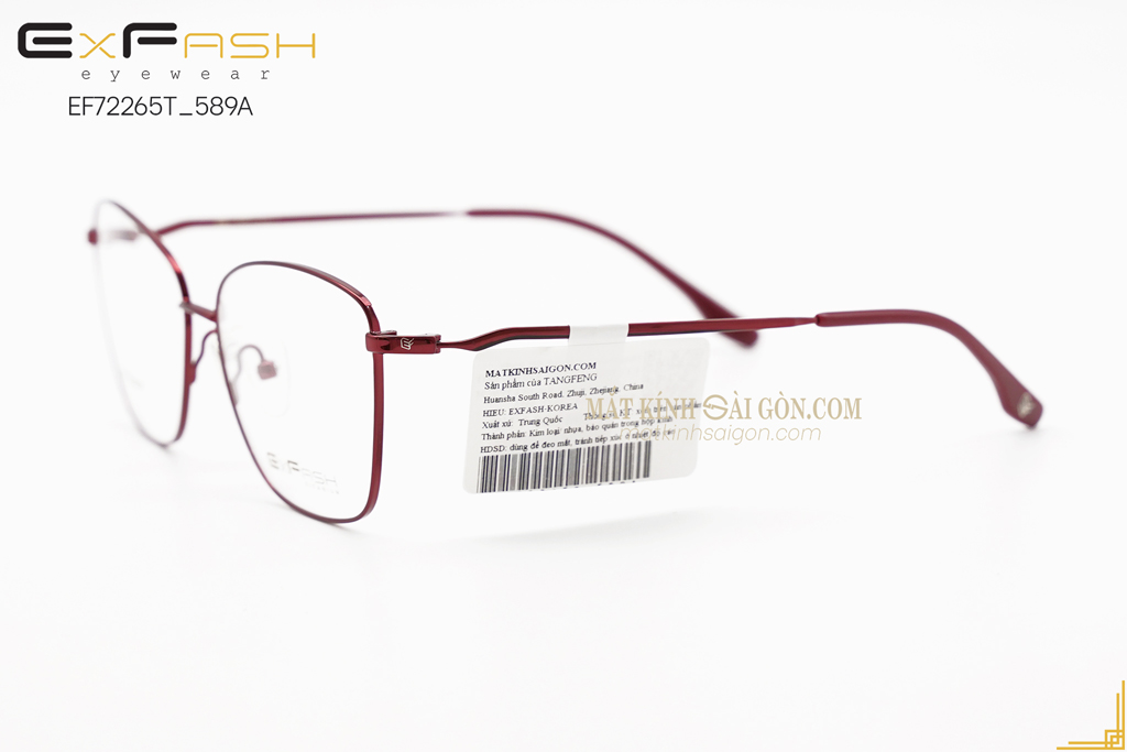 GỌNG KÍNH EXFASH EF72265T 589A - Hình 8