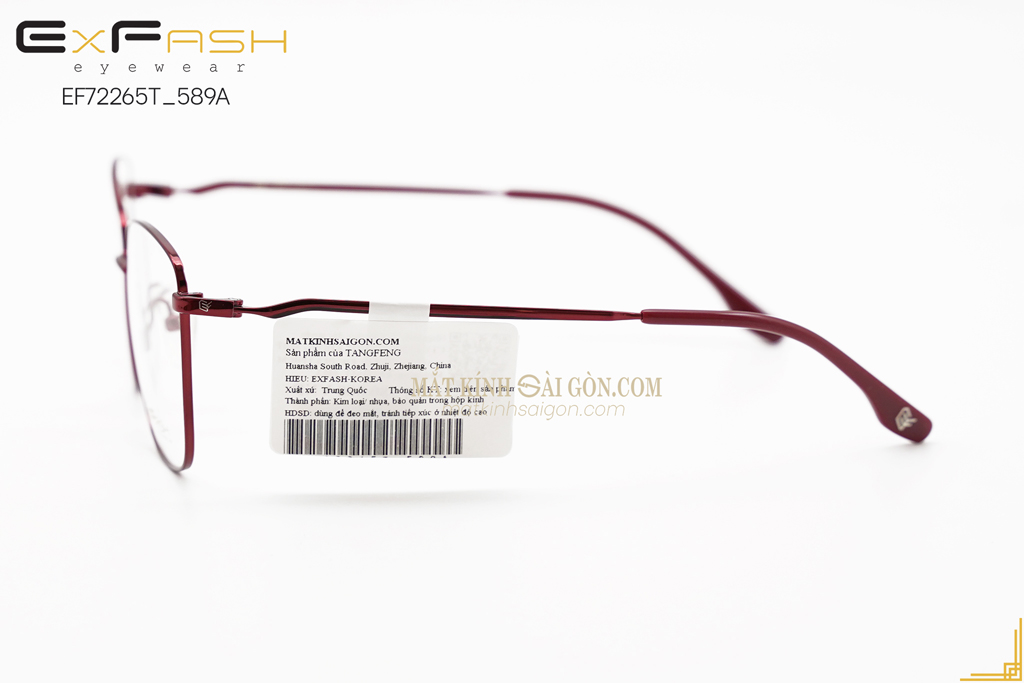 GỌNG KÍNH EXFASH EF72265T 589A - Hình 9