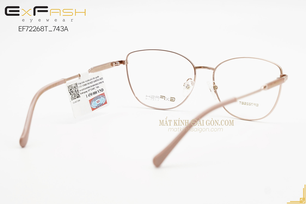 GỌNG KÍNH EXFASH EF72268T 743A - Hình 4