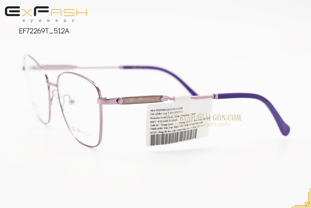 GỌNG KÍNH EXFASH EF72268T 512A - Hình 7