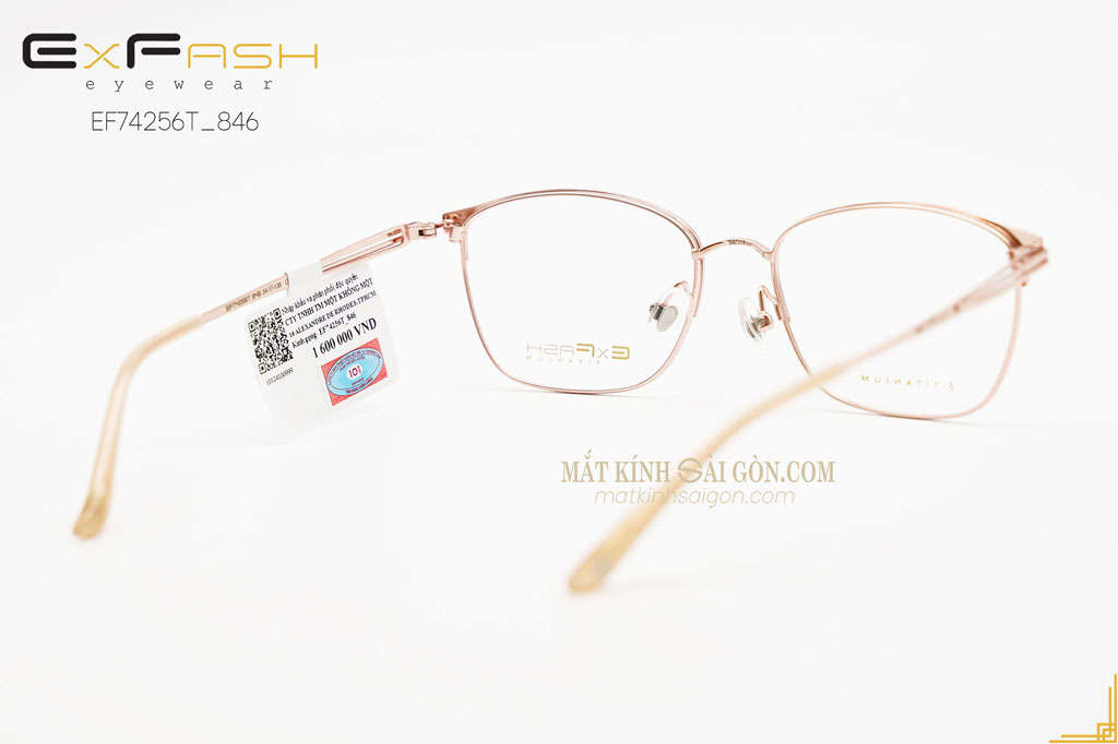 GỌNG KÍNH EXFASH EF74256T 846 - Hình 4