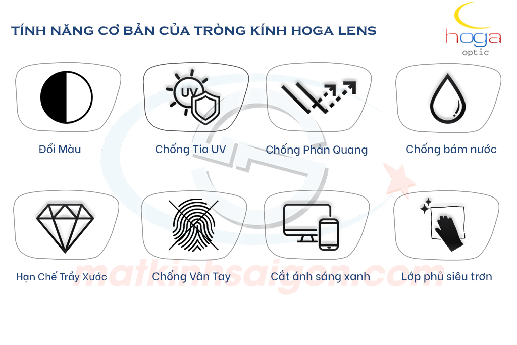 TRÒNG KÍNH ĐỔI MÀU HOGA 1.56 PHOTO FASHION BROWN - Hình 3