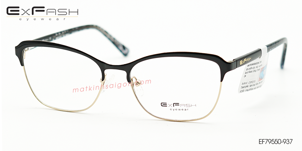 Gọng Kính Hợp Kim Exfash EF79550-937
